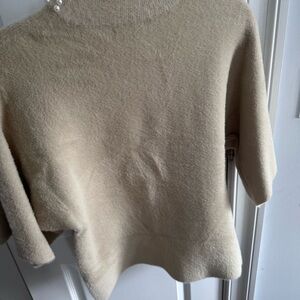 Alfani Cream Cowl Neck Sweater